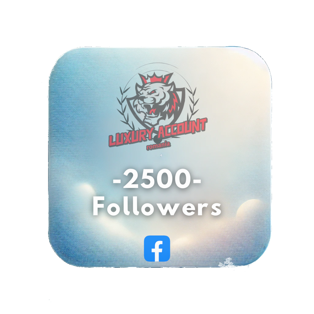 Facebook Followers 2500